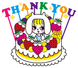 a Japanese Thank you Sticker sticker #1896084