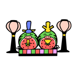 nisi-uribou Greeting&Season sticker #1896154