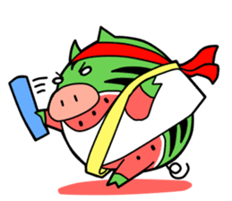 nisi-uribou Greeting&Season sticker #1896173