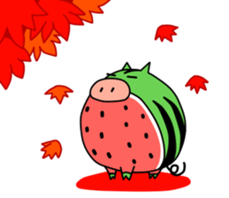 nisi-uribou Greeting&Season sticker #1896176