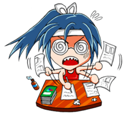 Fah & the Gangs sticker #1896211