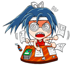 Fah & the Gangs sticker #1896211