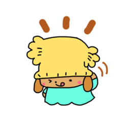 potty of the dog. sticker #1896271