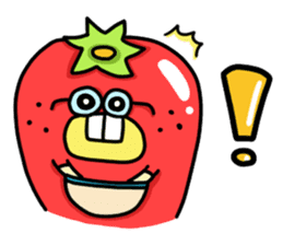 Cheerful Vegetables Village sticker #1897508