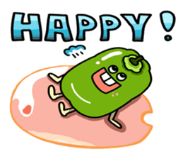Cheerful Vegetables Village sticker #1897512