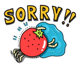 Cheerful Vegetables Village sticker #1897515