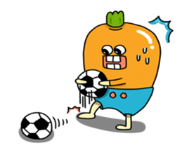 Cheerful Vegetables Village sticker #1897516