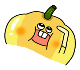 Cheerful Vegetables Village sticker #1897518