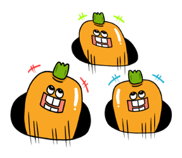 Cheerful Vegetables Village sticker #1897529