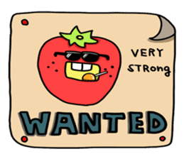 Cheerful Vegetables Village sticker #1897535