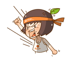 Oni-Mikan sticker #1897971