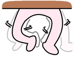 Cat light blue sticker #1898321