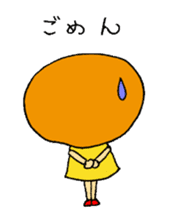 Feelings of oranges sticker #1898351