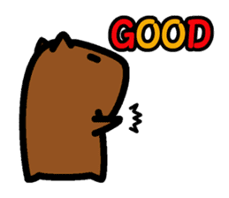 Capyba-kun of the capybara sticker #1898553