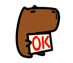 Capyba-kun of the capybara sticker #1898554
