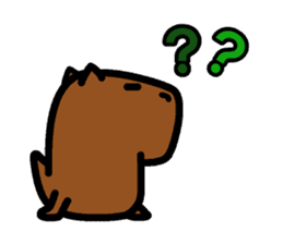 Capyba-kun of the capybara sticker #1898574