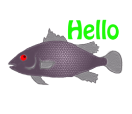 Solt water lure fishing No.2 sticker #1898584