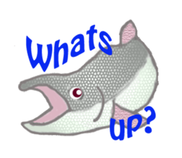 Solt water lure fishing No.2 sticker #1898585