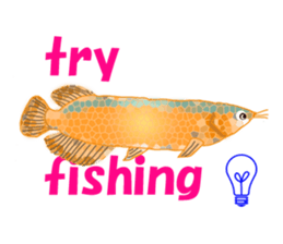 Solt water lure fishing No.2 sticker #1898590