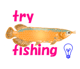 Solt water lure fishing No.2 sticker #1898590