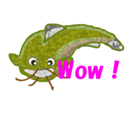 Solt water lure fishing No.2 sticker #1898601