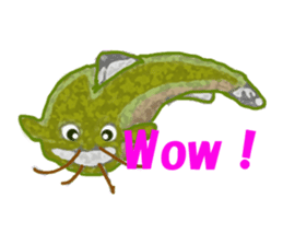 Solt water lure fishing No.2 sticker #1898601