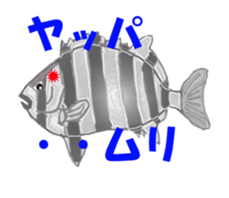 Solt water lure fishing No.2 sticker #1898614