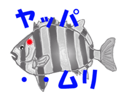 Solt water lure fishing No.2 sticker #1898614