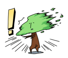 tree man sticker #1898862