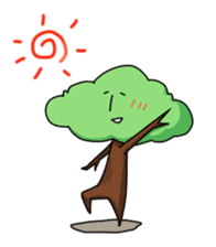 tree man sticker #1898868