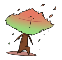 tree man sticker #1898874