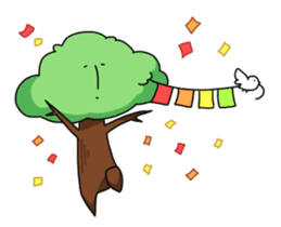 tree man sticker #1898878