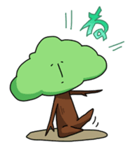 tree man sticker #1898884