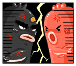 Taku and Octupus Friends sticker #1898919