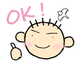 Katcah-n border pattern with birds sticker #1899021