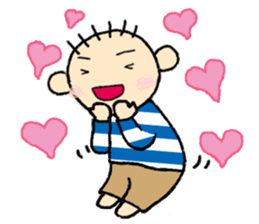 Katcah-n border pattern with birds sticker #1899033