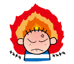 Katcah-n border pattern with birds sticker #1899034