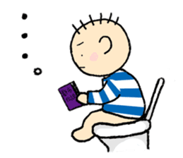 Katcah-n border pattern with birds sticker #1899043