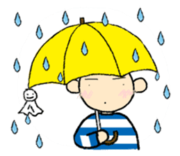 Katcah-n border pattern with birds sticker #1899059