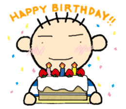 Katcah-n  border pattern with birds sticker #1899060