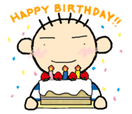 Katcah-n border pattern with birds sticker #1899060