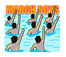 MARCH BOYS sticker #1899576