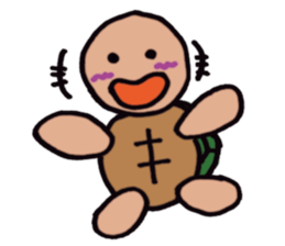 An ordinary days of an ordinary turtle. sticker #1900061