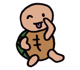 An ordinary days of an ordinary turtle. sticker #1900065