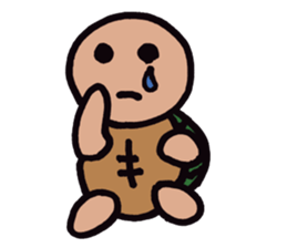 An ordinary days of an ordinary turtle. sticker #1900066