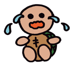 An ordinary days of an ordinary turtle. sticker #1900067