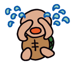 An ordinary days of an ordinary turtle. sticker #1900068