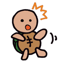 An ordinary days of an ordinary turtle. sticker #1900074