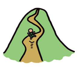 An ordinary days of an ordinary turtle. sticker #1900099