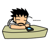 Business scene with Mr.Roover sticker #1900416